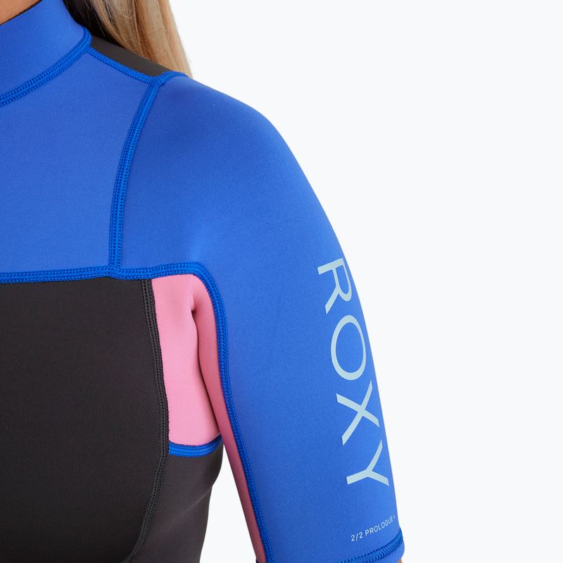 Női úszó neoprén ROXY 2/2 mm Prologue+ SS Springsuit Flock cobalt 8