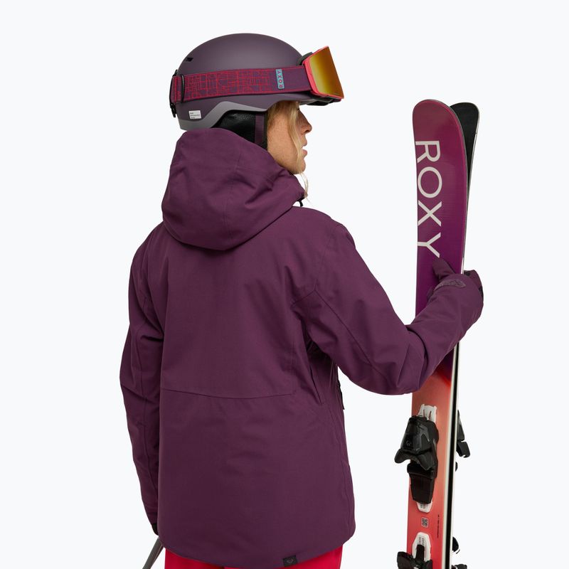 Női snowboarddzseki ROXY 20K Ice Haven blackberry wine 2