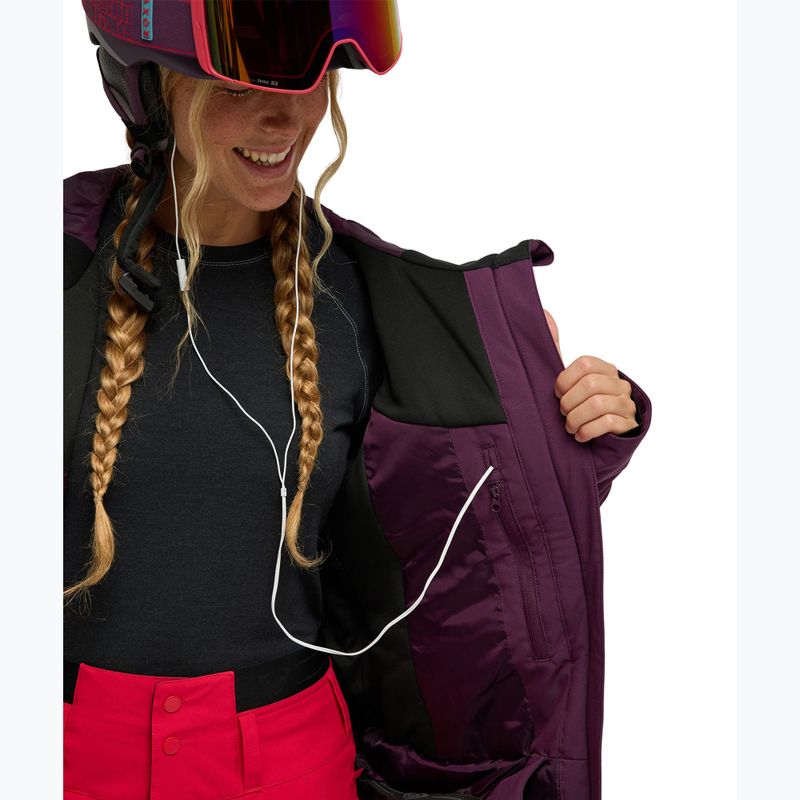Női snowboarddzseki ROXY 20K Ice Haven blackberry wine 5