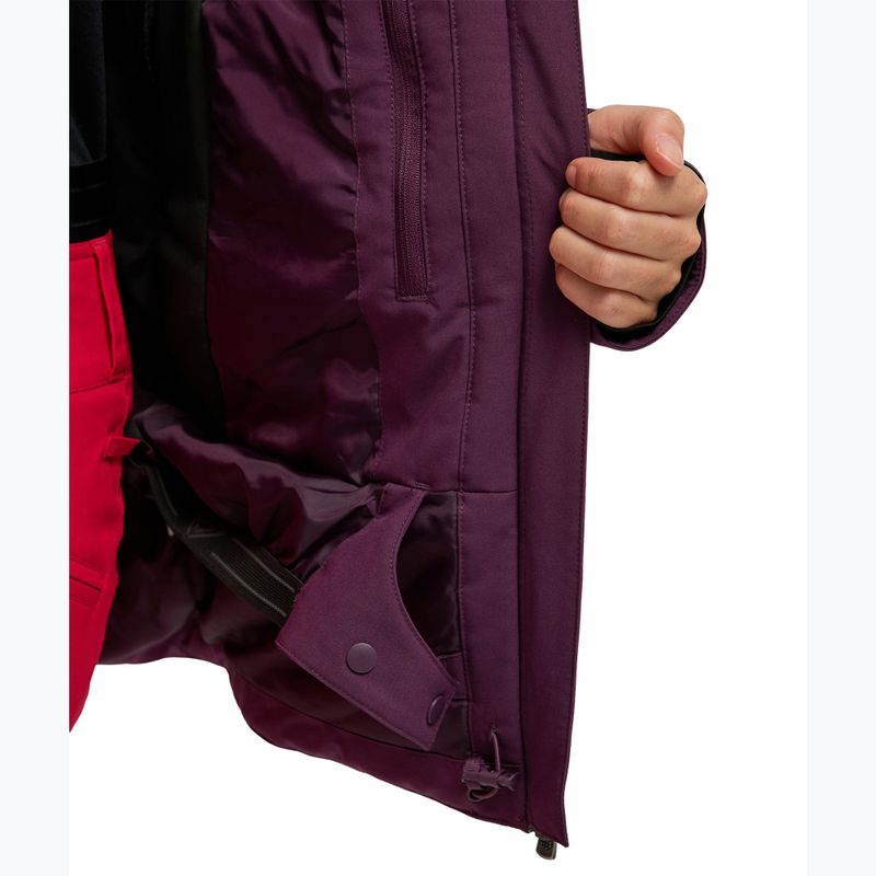 Női snowboarddzseki ROXY 20K Ice Haven blackberry wine 8