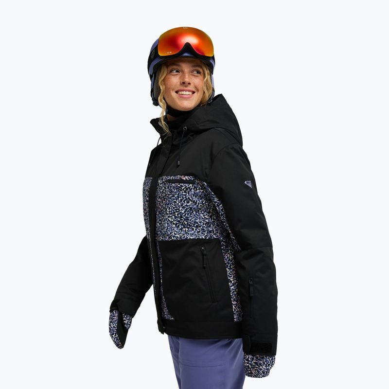 Női snowboarddzseki ROXY Brylee twilight purple wildin out 3