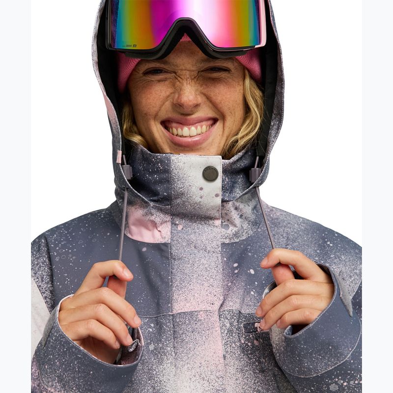 Női snowboarddzseki ROXY Brylee shark frostbite 4