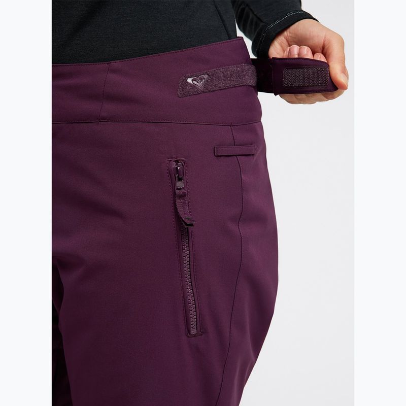 Női snowboardnadrág ROXY Alpine Ridge blackberry wine 6