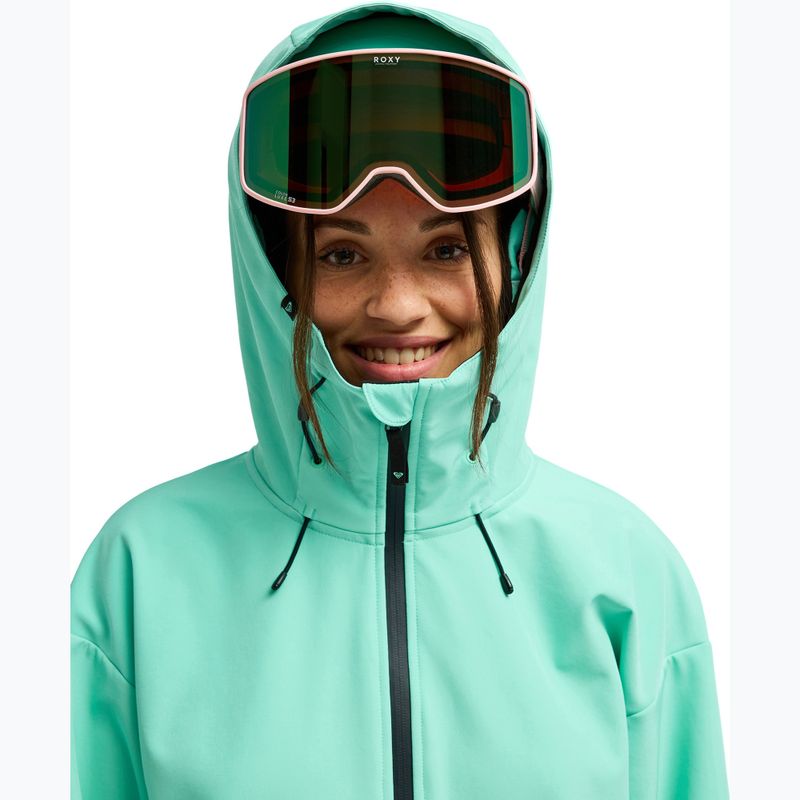 Női snowboarddzseki ROXY Frostbliss Softshell Overhead opal 6