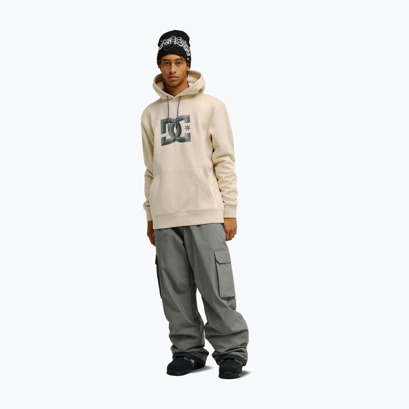 Férfi pulóver DC Snowstar oatmeal 2