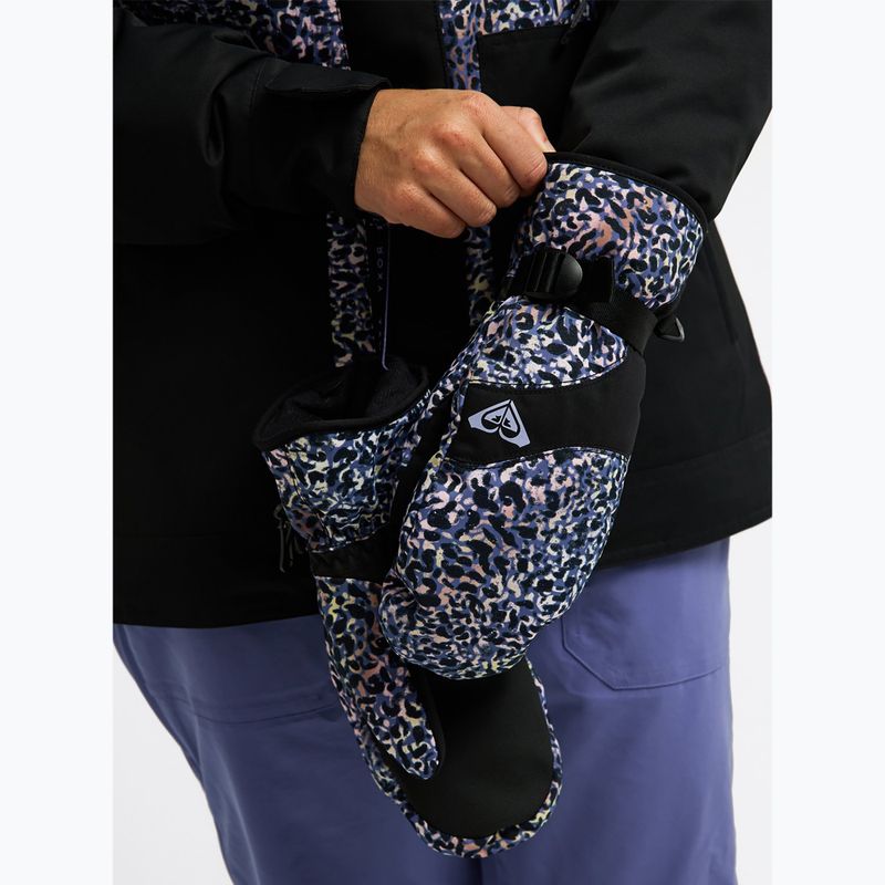 Női snowboardkesztyűk ROXY Jetty Mitt Twilight Purple Wildin Out 5