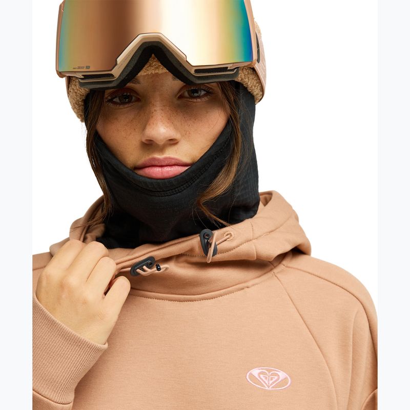 Gyerek snowboard pulcsi ROXY Liberty Hoodie cafe au lait 5