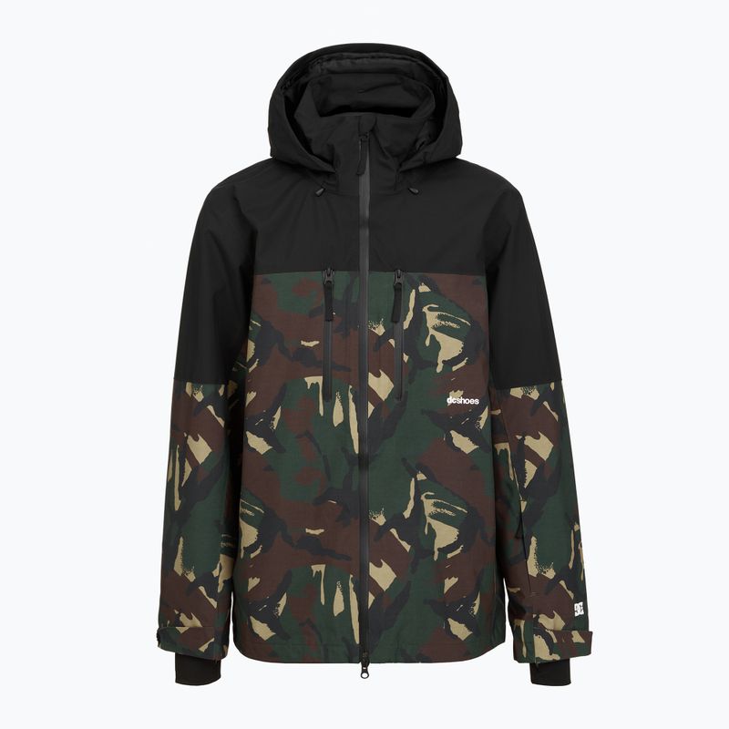 Férfi snowboarddzseki DC Edge 20K classic camo