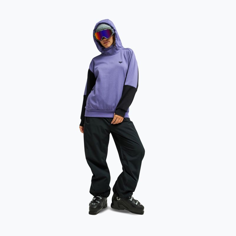 Gyerek snowboard pulcsi ROXY Liberty Hoodie twilight purple 2