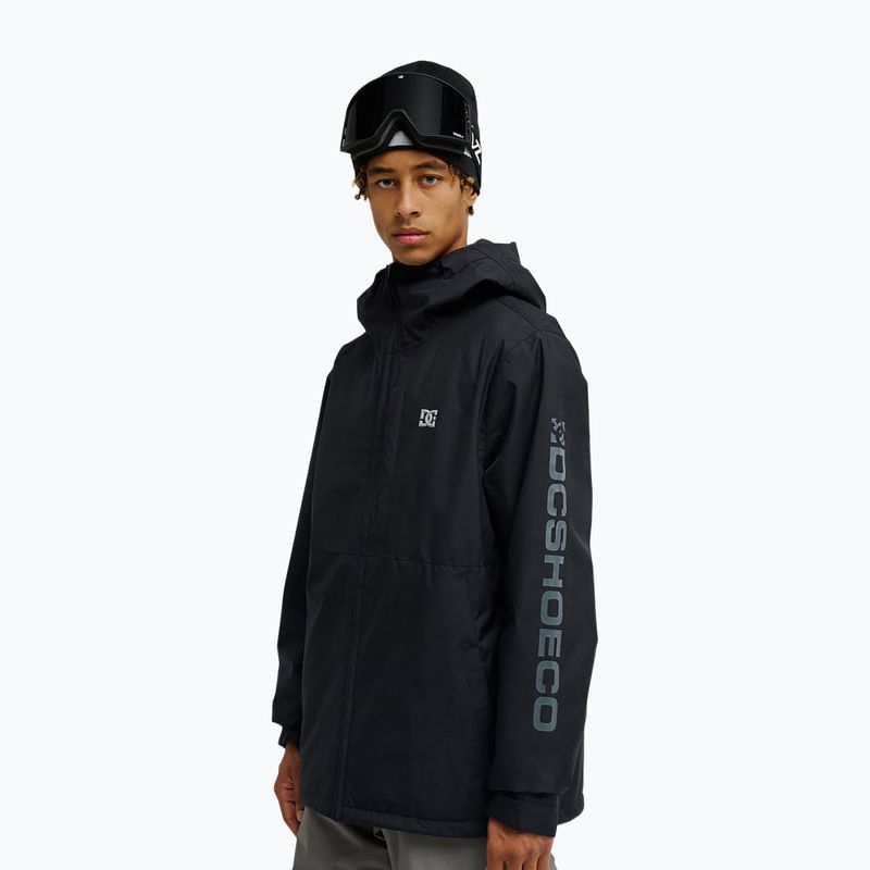 Férfi snowboarddzseki DC Basis 10K black 3