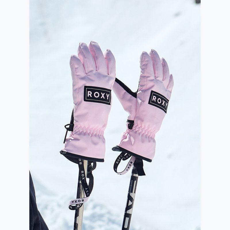 Gyerek snowboardkesztyűk ROXY Freshfield Rose Shadow 4