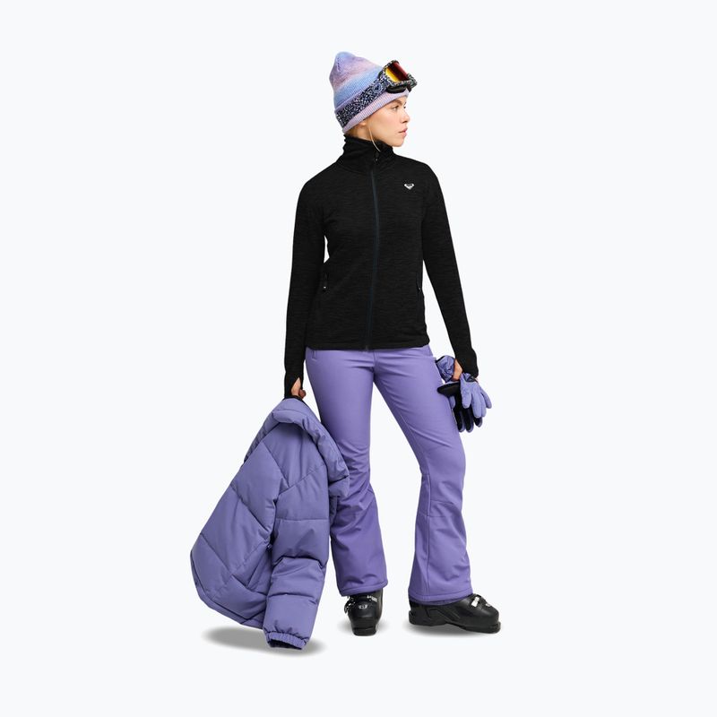 Női polár pulóver ROXY Snowstride Full Zip true black 2