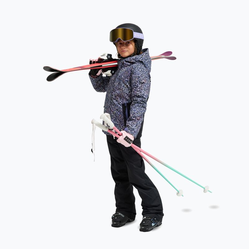 Gyerek snowboarddzseki ROXY Snowflare true black wildin out rg 2