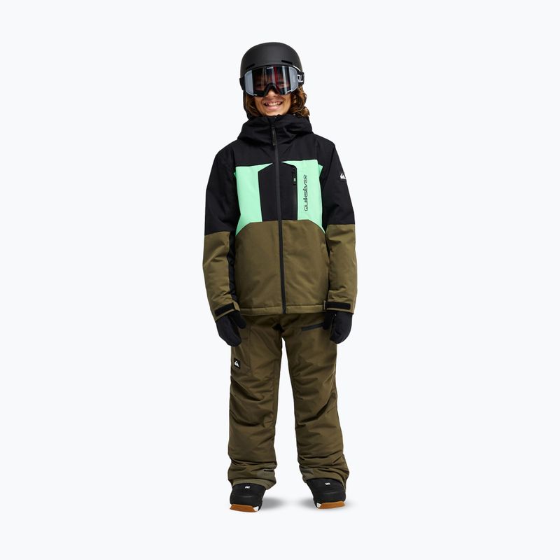 Gyerek snowboarddzseki Quiksilver Dawson grape leaf 2