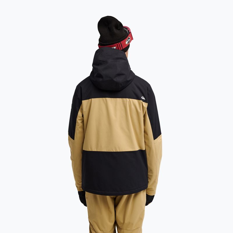 Férfi snowboarddzseki Quiksilver Dawson 10K kelp 3