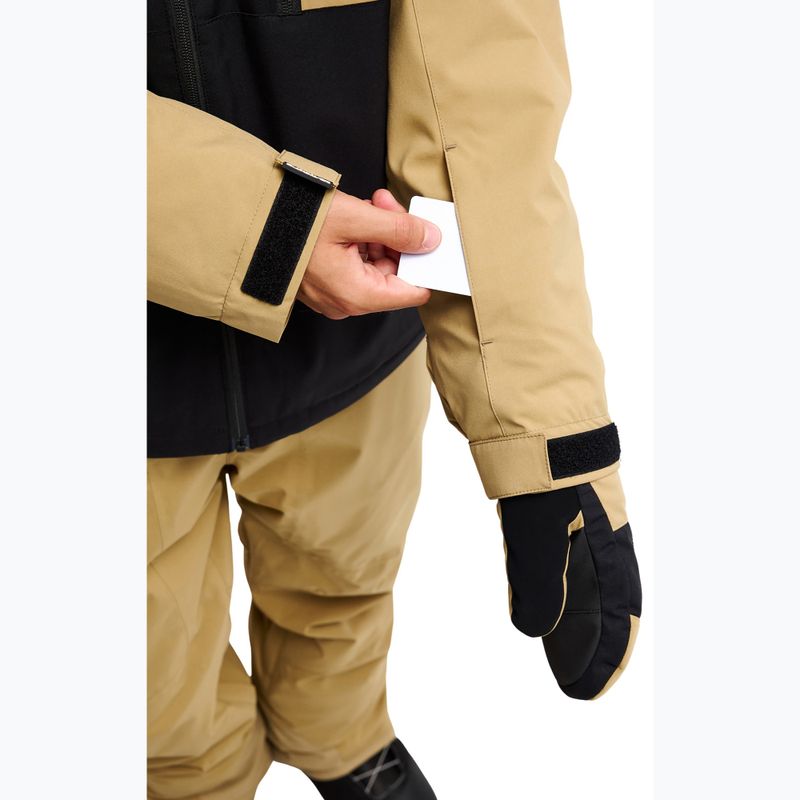 Férfi snowboarddzseki Quiksilver Dawson 10K kelp 9