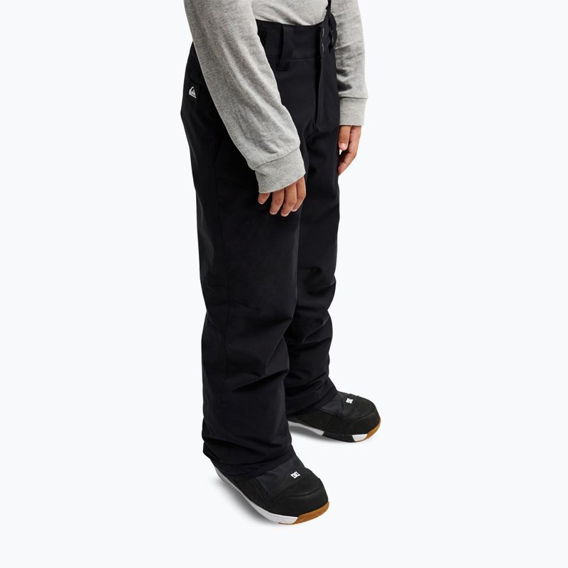 Gyerek snowboardnadrág Quiksilver Estate black 3