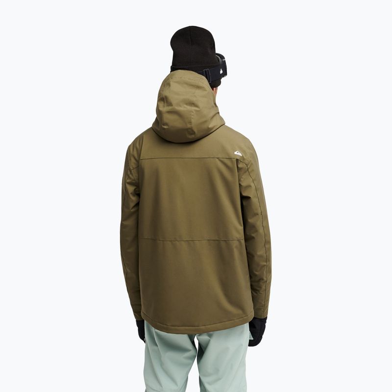 Férfi snowboarddzseki Quiksilver Sycamore 20K grape leaf 2