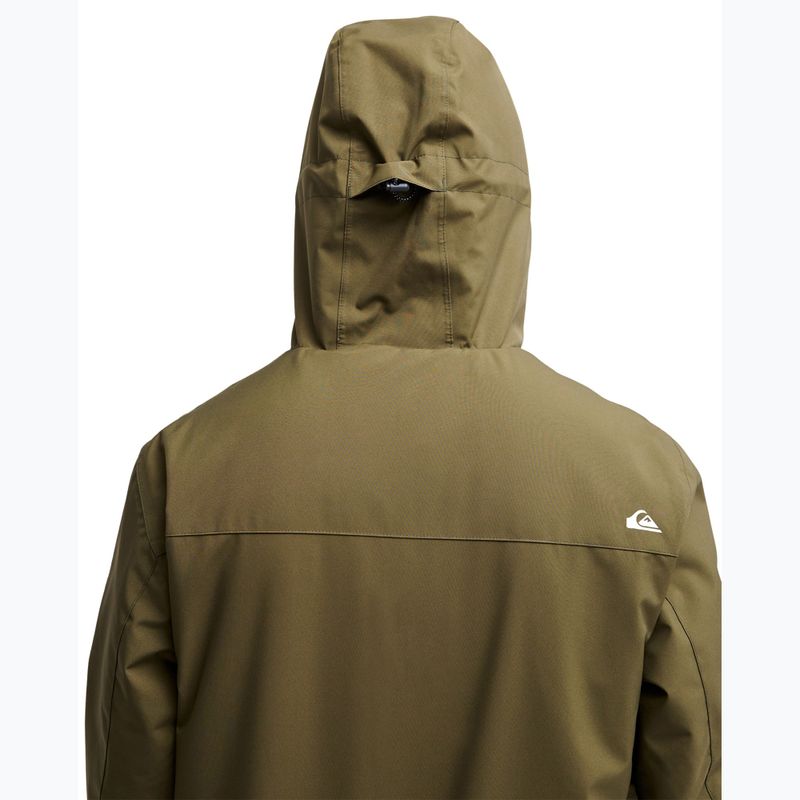Férfi snowboarddzseki Quiksilver Sycamore 20K grape leaf 4
