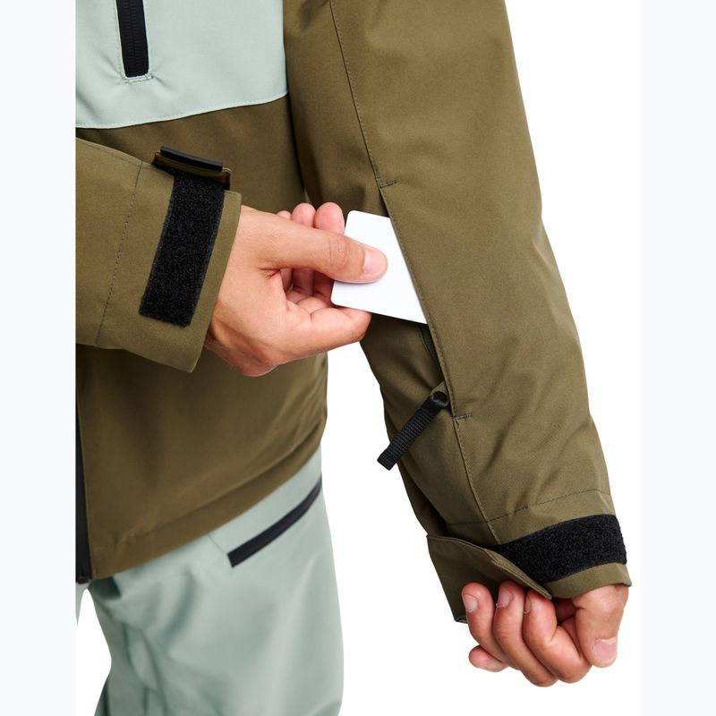 Férfi snowboarddzseki Quiksilver Sycamore 20K grape leaf 8