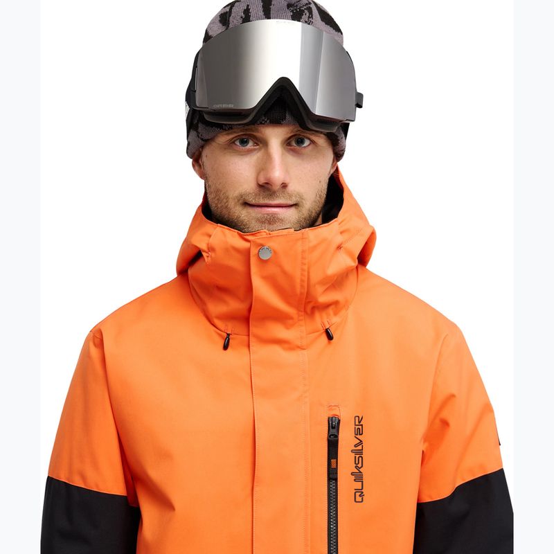 Férfi snowboarddzseki Quiksilver Titano 10K vermillon 4