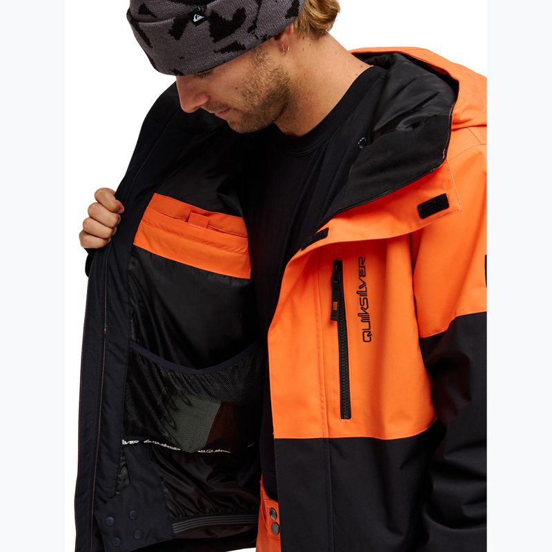 Férfi snowboarddzseki Quiksilver Titano 10K vermillon 6