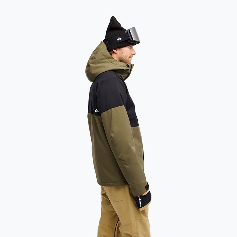 Férfi snowboarddzseki Quiksilver Titano 10K grape leaf 4