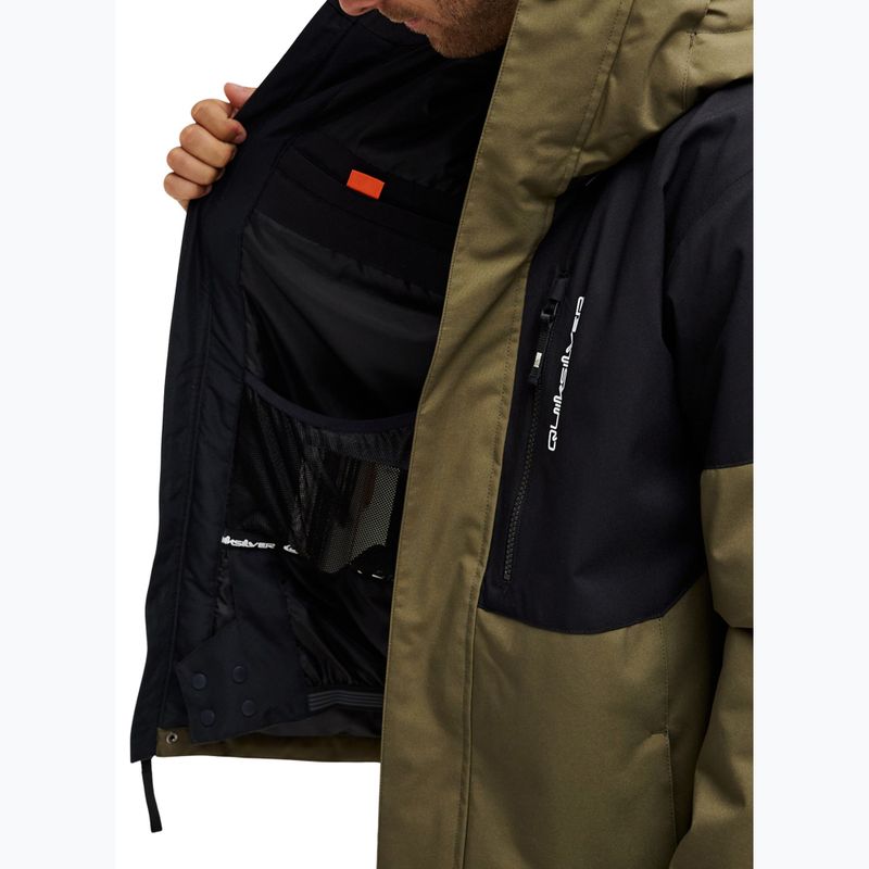 Férfi snowboarddzseki Quiksilver Titano 10K grape leaf 9