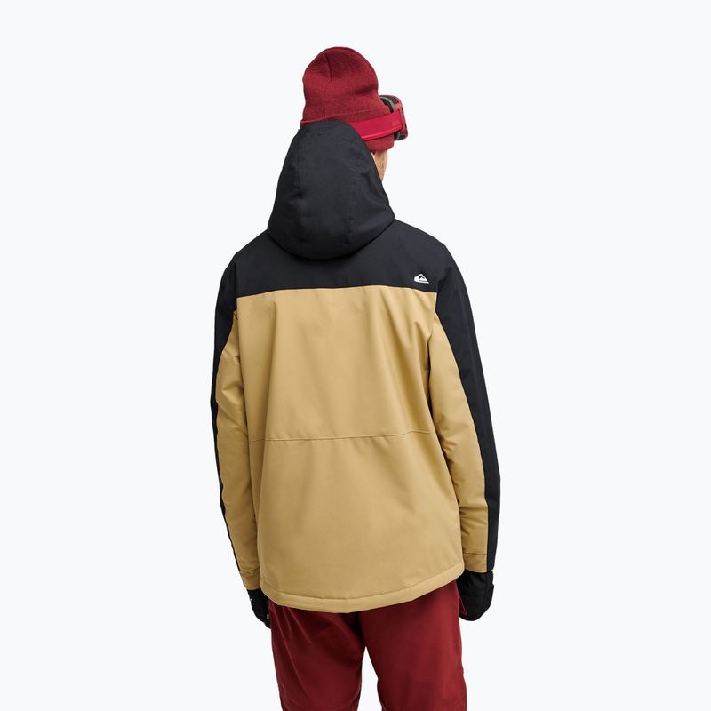 Férfi snowboarddzseki Quiksilver Sycamore 20K kelp 2