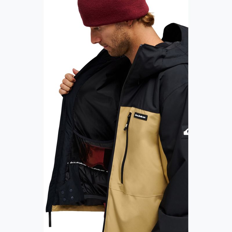 Férfi snowboarddzseki Quiksilver Sycamore 20K kelp 5