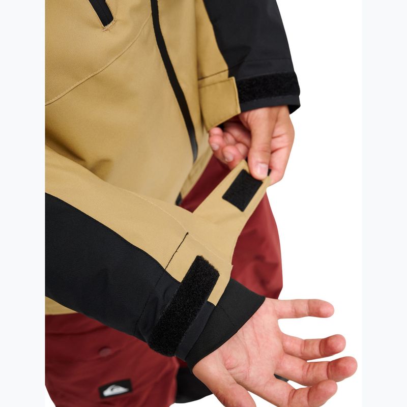 Férfi snowboarddzseki Quiksilver Sycamore 20K kelp 7
