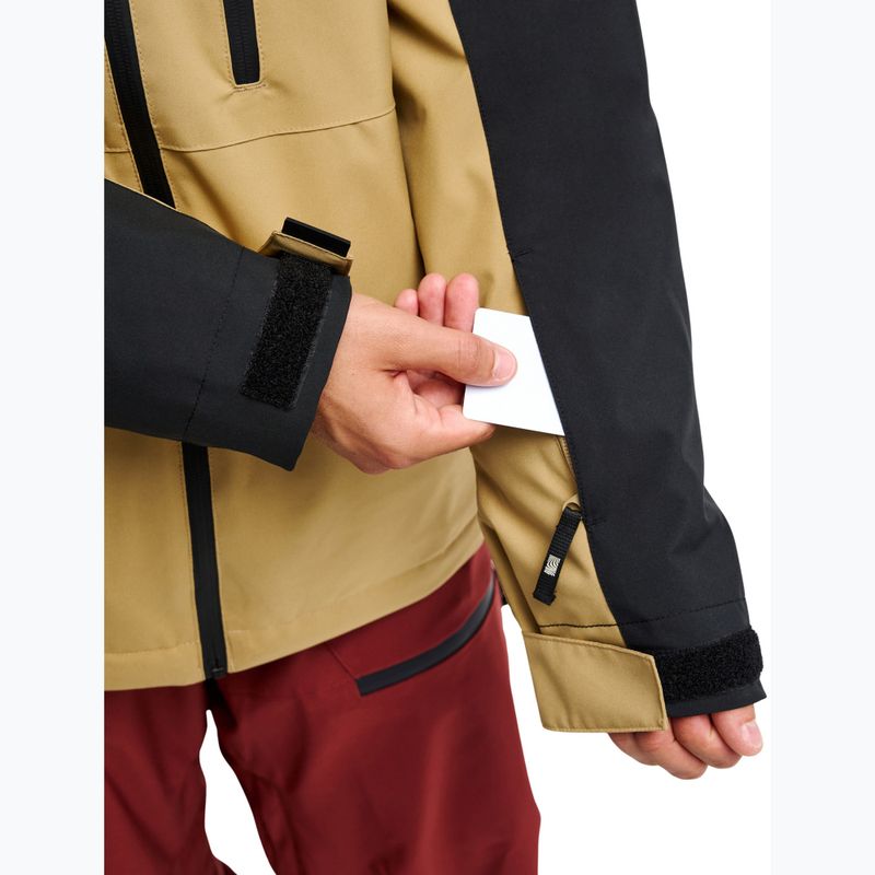 Férfi snowboarddzseki Quiksilver Sycamore 20K kelp 8
