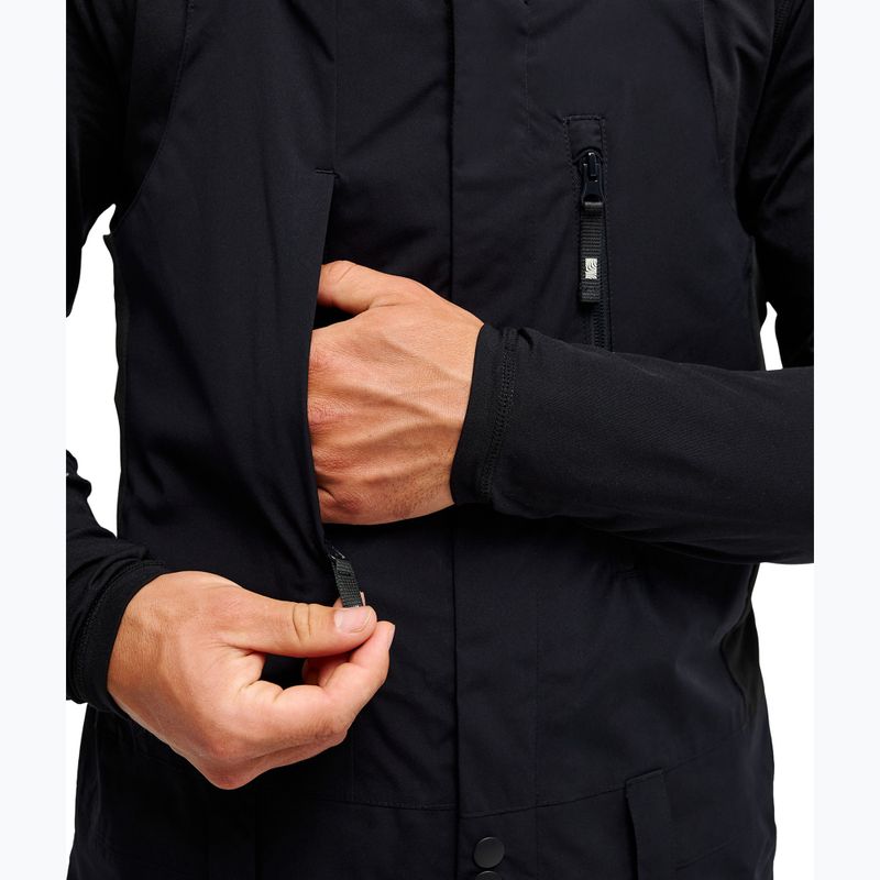 Férfi snowboardnadrág Quiksilver Paramo Stretch 20K Bib black 5