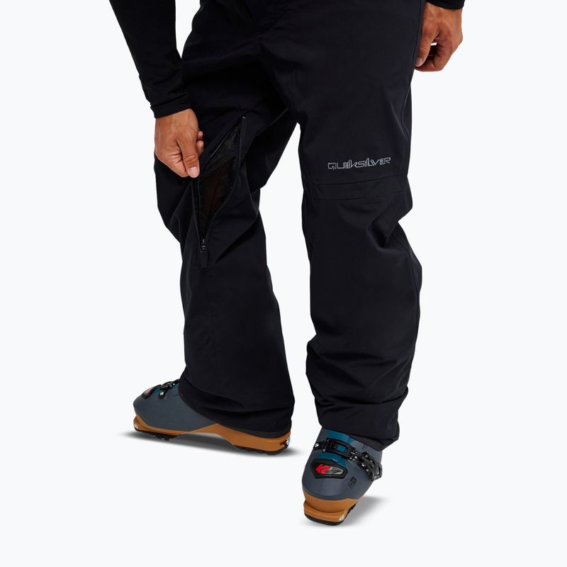 Férfi snowboardnadrág Quiksilver Paramo Stretch 20K Bib black 10