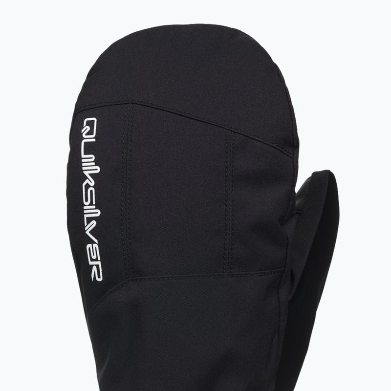 Férfi snowboardkesztyűk Quiksilver Mission Mitt true black 3