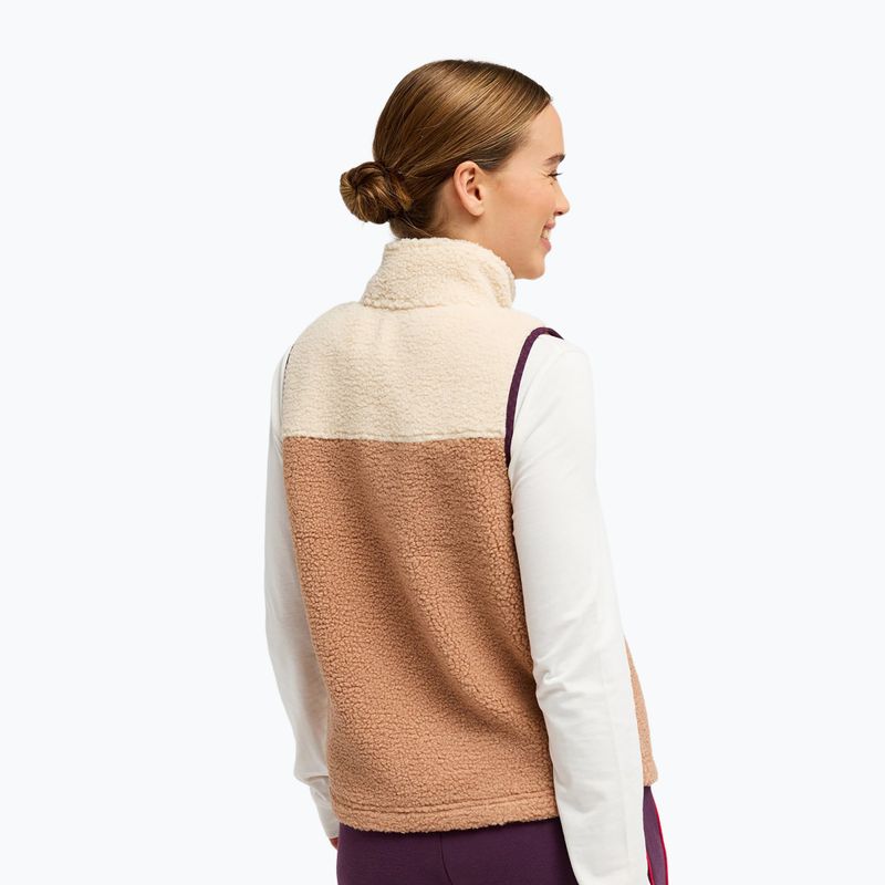 Női ujjatlan ROXY Boundless Spirit Vest 2 cafe au lait 3
