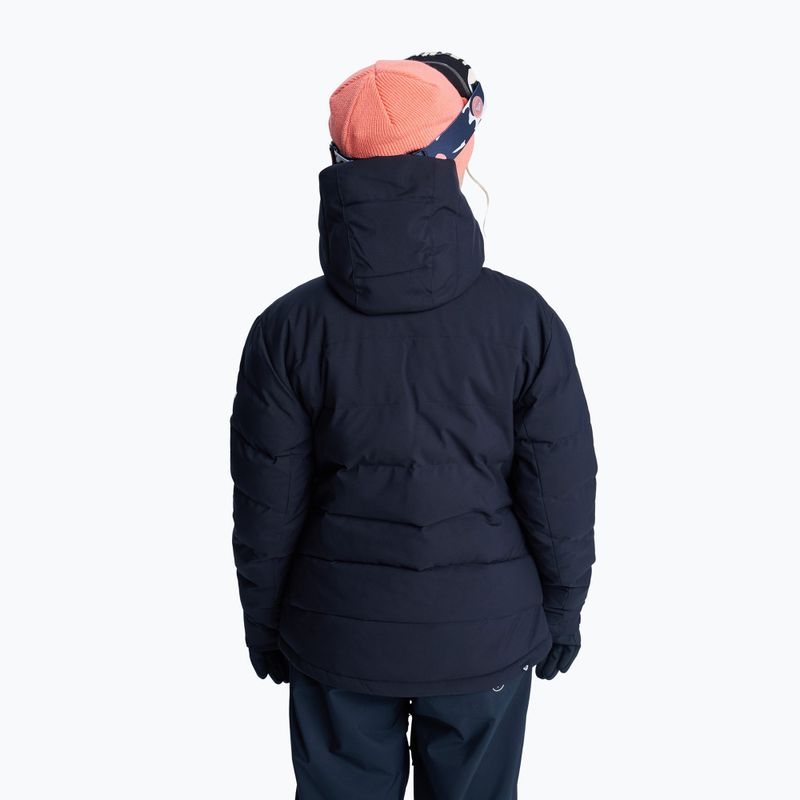Női snowboarddzseki ROXY Snowyhill Puffy true black 3