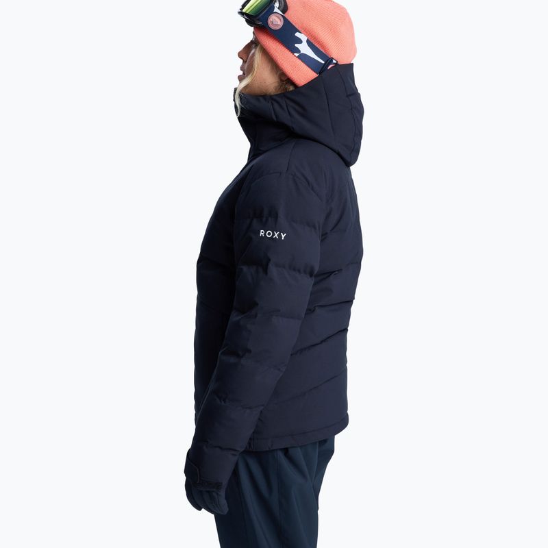 Női snowboarddzseki ROXY Snowyhill Puffy true black 4