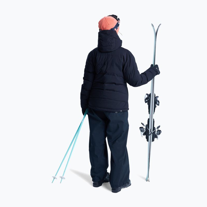 Női snowboarddzseki ROXY Snowyhill Puffy true black 5