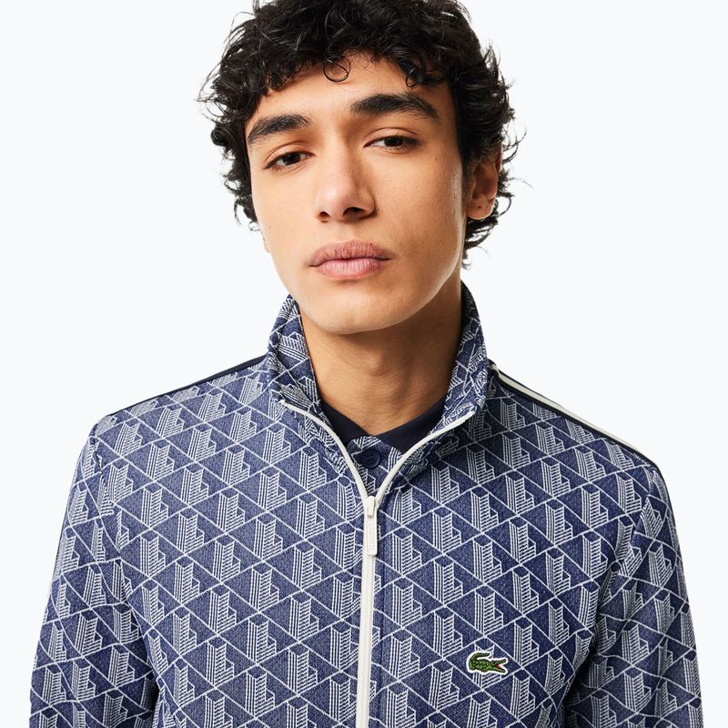 Férfi pulóver Lacoste SH1368 methylene/flour 3