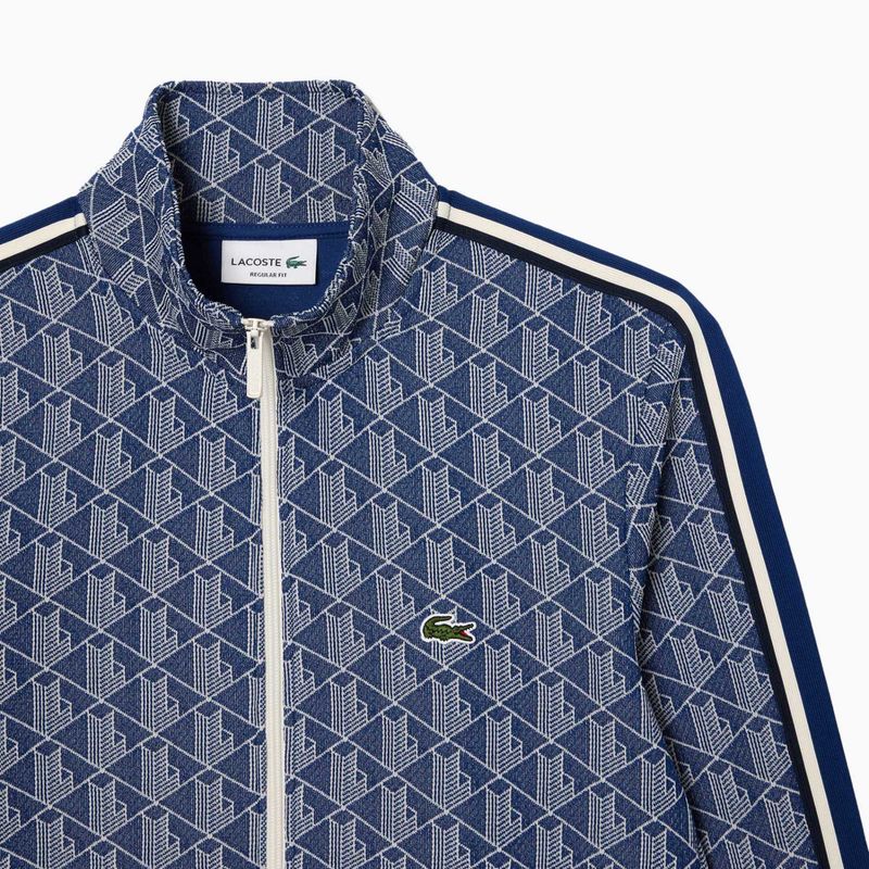 Férfi pulóver Lacoste SH1368 methylene/flour 5