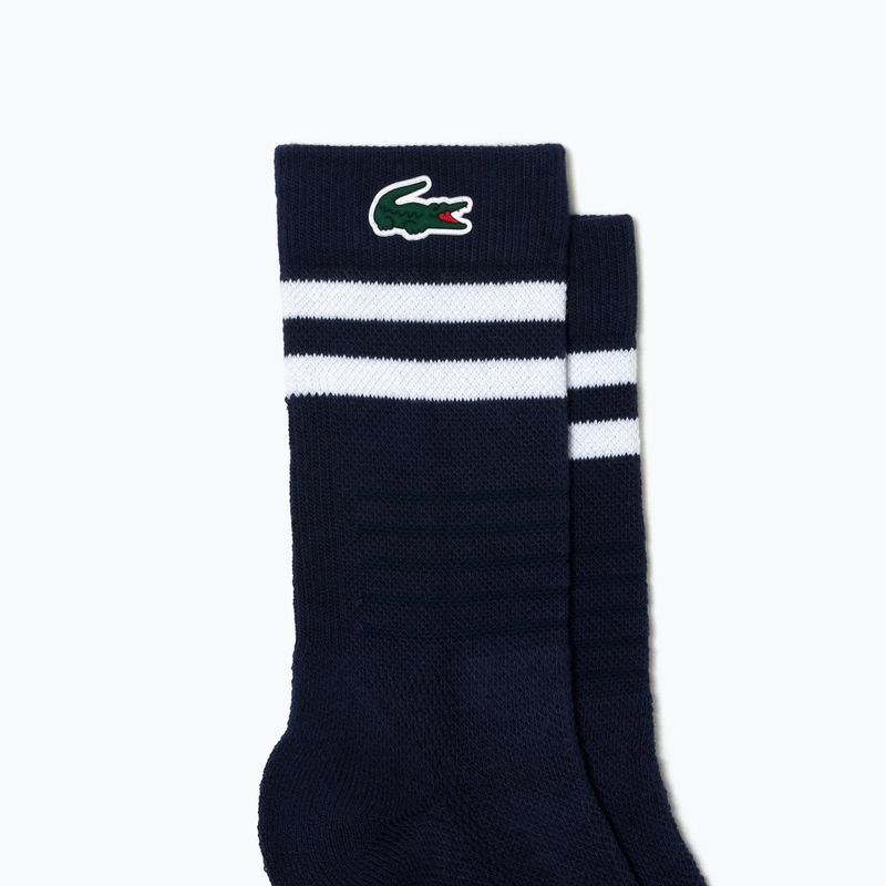 Férfi zokni Lacoste RA1095 navy blue/white 2