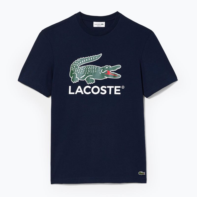 Férfi póló Lacoste TH1285 navy blue 5