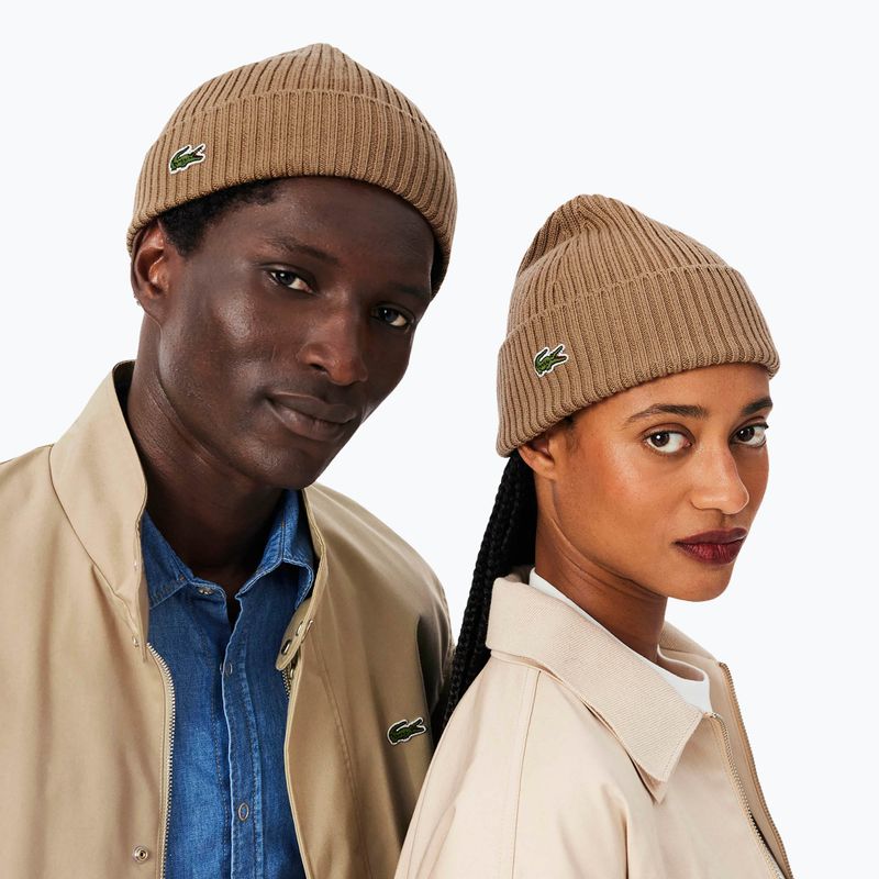 Férfi téli sapka Lacoste RB0001 cookie 3