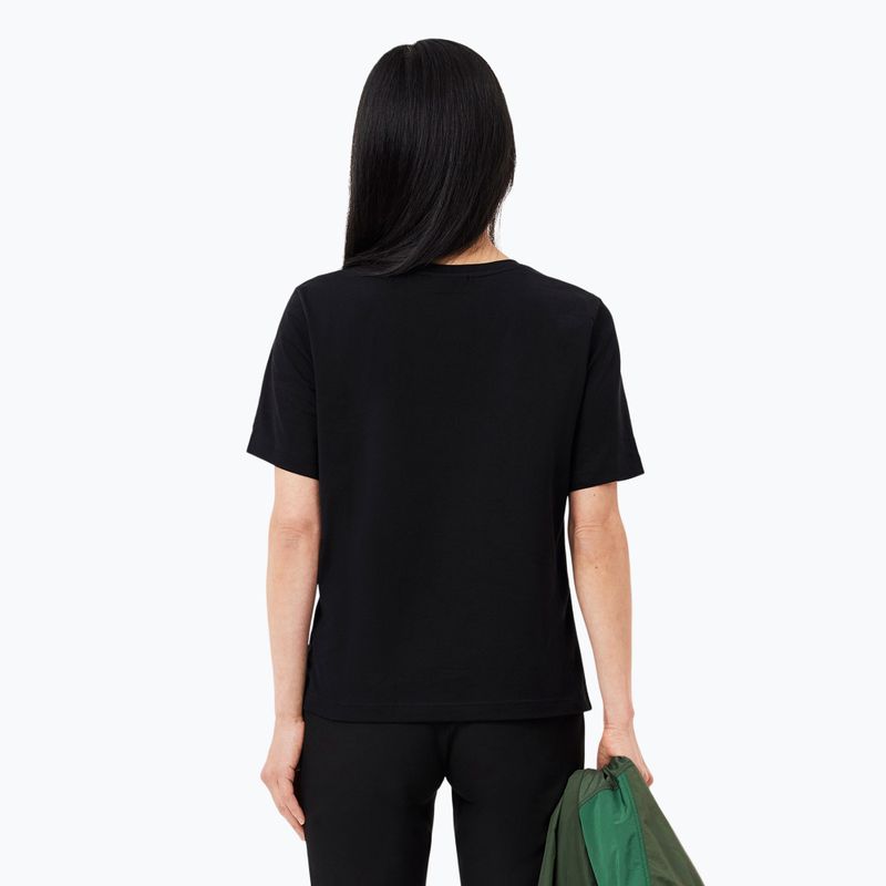 Lacoste női póló TF7300 fekete 2