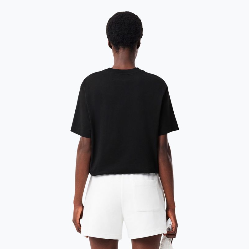Lacoste női póló TF7215 fekete 2