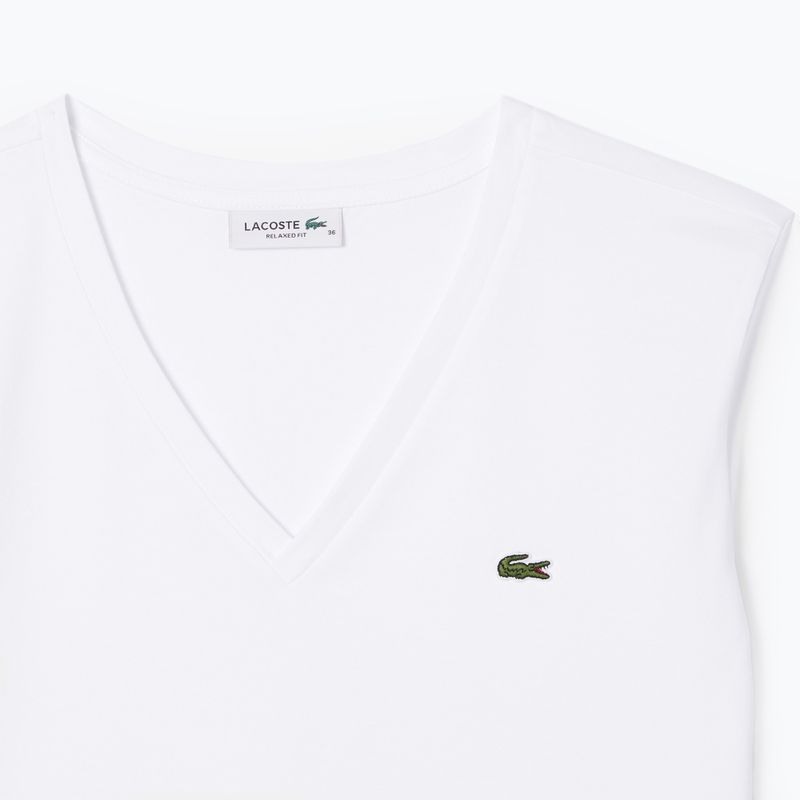 Lacoste női póló TF7300 fehér 5