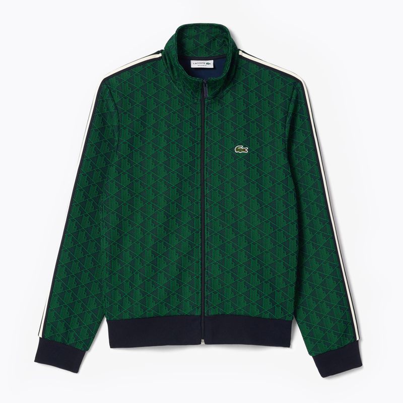 Férfi pulóver Lacoste SH1368 navy blue/sorrel 4