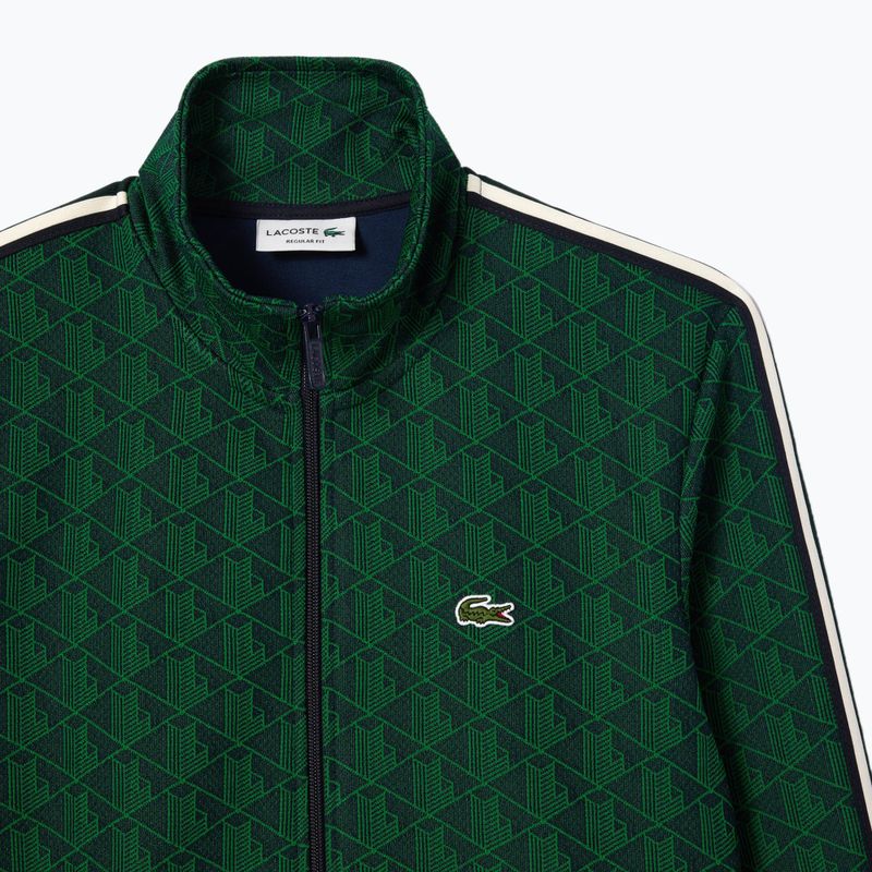 Férfi pulóver Lacoste SH1368 navy blue/sorrel 5