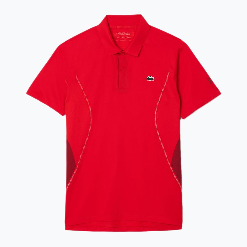 Lacoste férfi pólóing DH7311 piros ribizli bokor